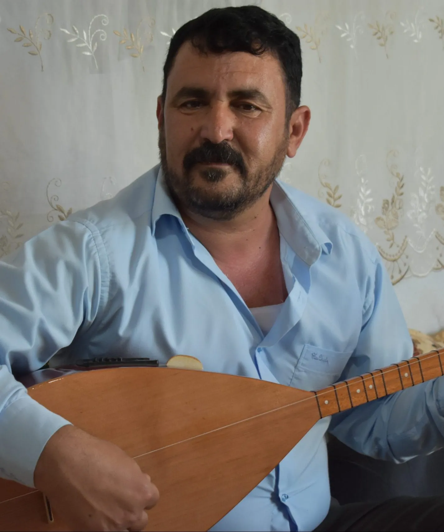 Ali, a music teacher on the Yazidi Music Project