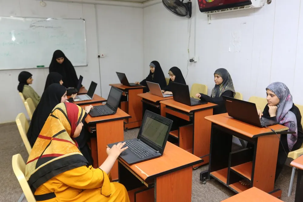 Computer class for women, Basra