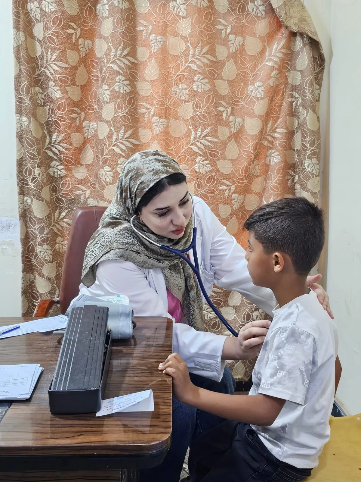 Consultation at Al Khora primary healthcare centre