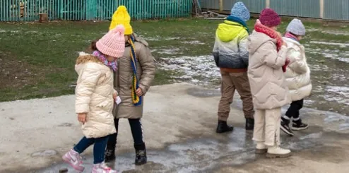 Winter on the Ukrainian border