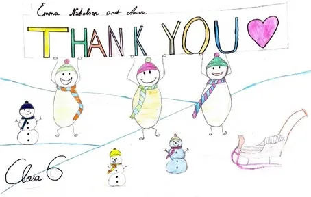A thank-you from a pupil