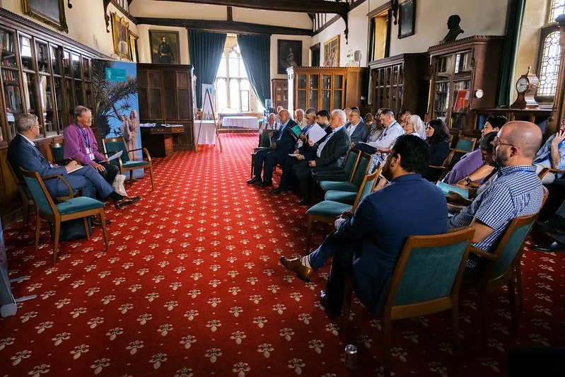 Session one in the library, St George's House