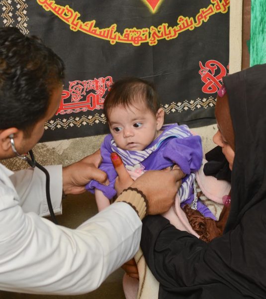 AMAR / Majnoun funded Mobile clinic visit to villages near Al-Qurna
